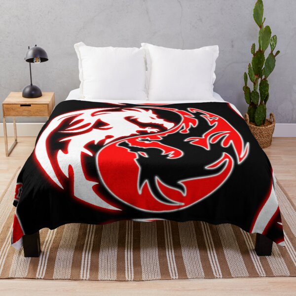 Item preview, The twin dragon red and white balancing designed and sold by Arramavis.