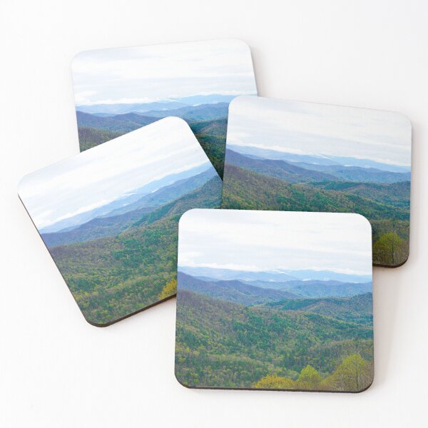 Item preview, Vistas a las ahumadas montañas Apalaches designed and sold by Mountain-Wares.