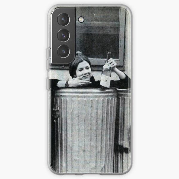 Carrie Fisher in a Trash Can Samsung Galaxy Soft Case