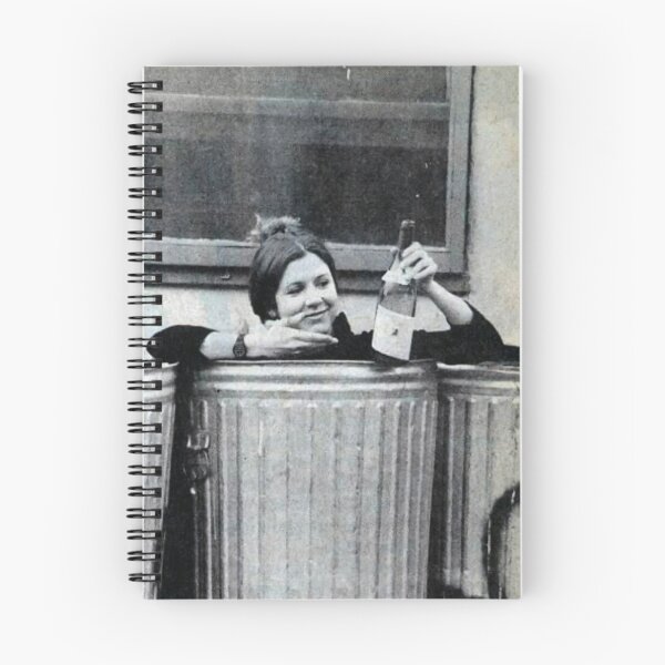 Item preview, Carrie Fisher in a Trash Can designed and sold by Merch-On.