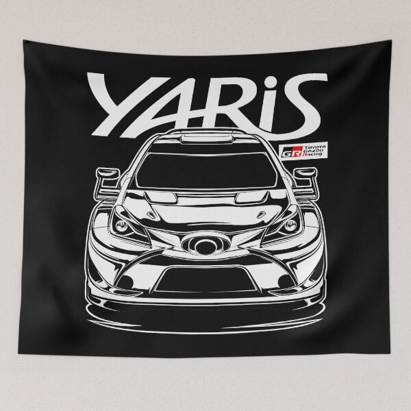 Item preview, WRC Yaris Gazoo Racing (White Print) designed and sold by idrdesign.