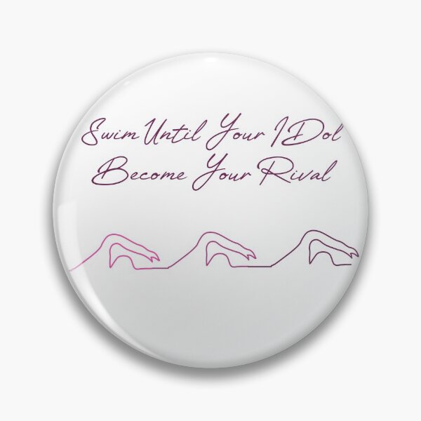Item preview, swimming motivation quote designed and sold by PRINTED ..