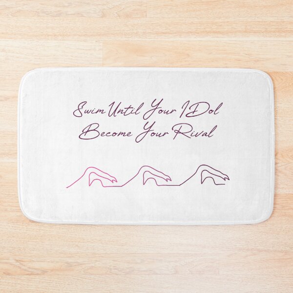 Item preview, swimming motivation quote designed and sold by PRINTED ..