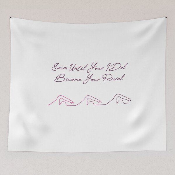 Item preview, swimming motivation quote designed and sold by PRINTED ..