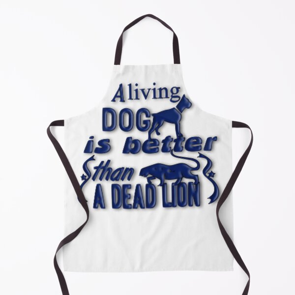 Item preview, A living dog is btter than a dead lion designed and sold by Trendora Studio.