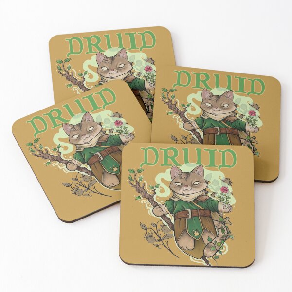Item preview, Druid Cat designed and sold by cochambrator.
