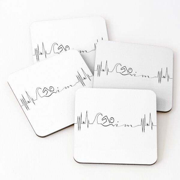 Item preview, swimming heartline designed and sold by PRINTED ..