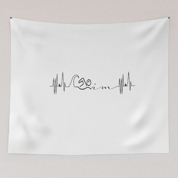 Item preview, swimming heartline designed and sold by PRINTED ..