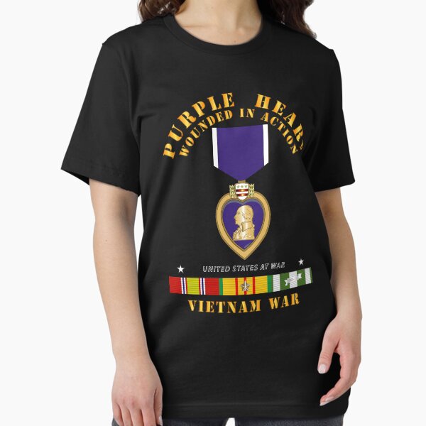 Item preview, Purple Heart - Wounded In Action w Vietnam Service Ribbons designed and sold by Military Insignia Products.