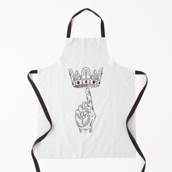 Item preview, Crown and hand illustration designed and sold by Grace Curran.