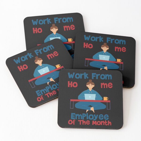 Item preview, Work From Home Employee Of The Month  designed and sold by Hannah  Pillic.