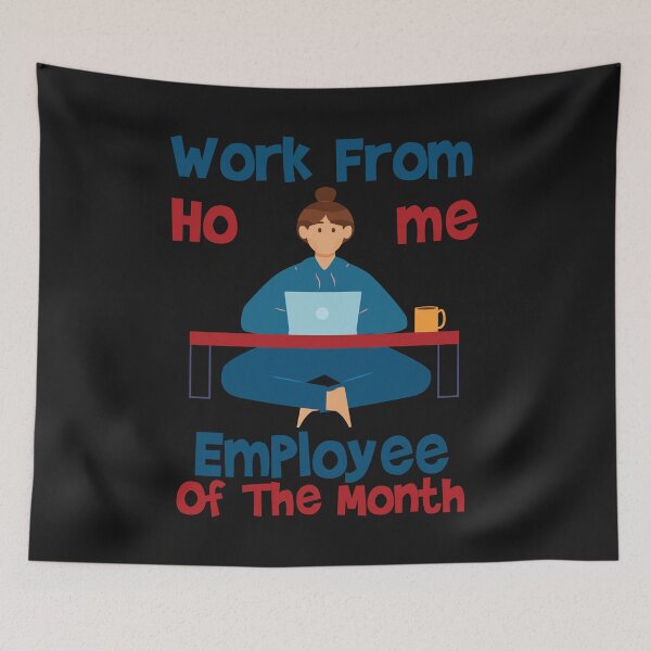 Item preview, Work From Home Employee Of The Month  designed and sold by Hannah  Pillic.