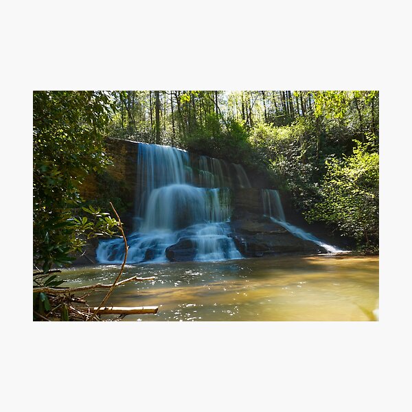 Waterfall in the Forest Photographic Print