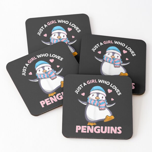 Item preview, Just A Girl Who Loves Penguins Gift Cute Penguin Girls Kids designed and sold by GaleBerry.