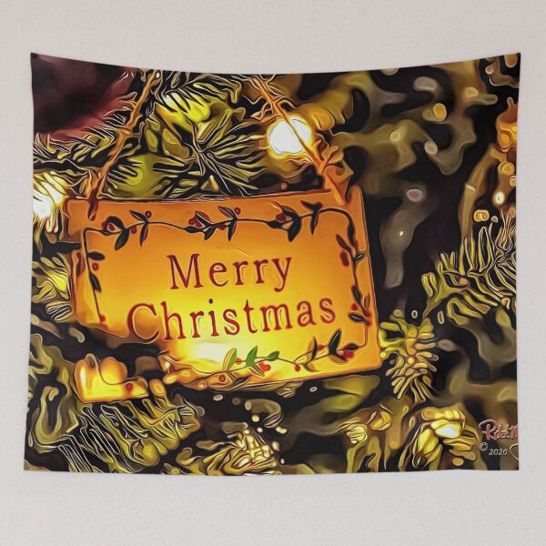 Item preview, Merry Christmas Ornament designed and sold by RitaMaye.