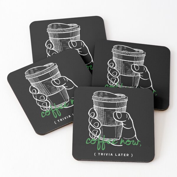 Item preview, Coffee Now Trivia Later designed and sold by OurBlairWorld.