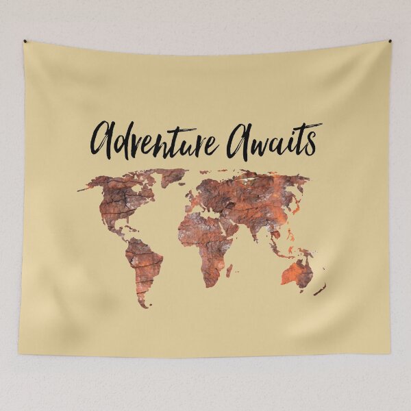 Item preview, Adventure awaits designed and sold by WOWSOMETHINGNEW.