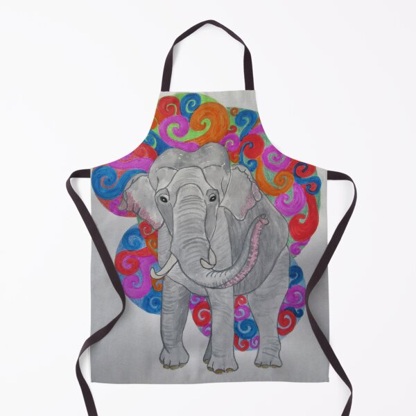 Item preview, Colorful circles: elephant designed and sold by AlinaGordon.