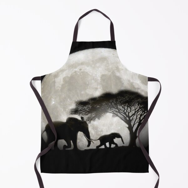 Item preview, ELEPHANT IN THE MOON LIGHT designed and sold by johnnyssandart.