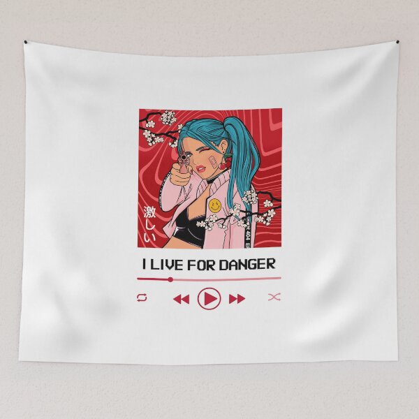 Item preview, Aesthetic Anime Playlist Girl #4 designed and sold by AestheticAtire.