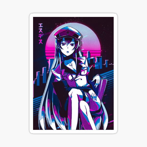 Esdeath Stickers Redbubble