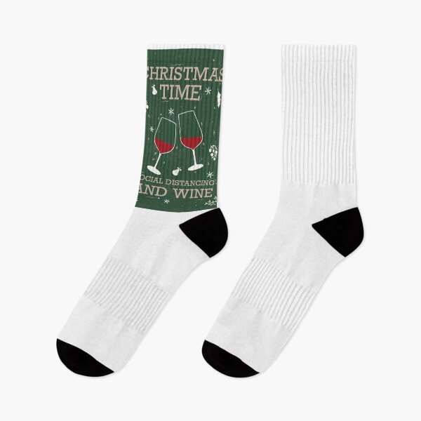 Item preview, Christmas time social distancing and wine designed and sold by Sebastian Salas.