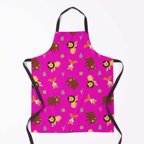 Item preview, Lions and Tigers and Bears - Bear Bright Pink designed and sold by sw-b.