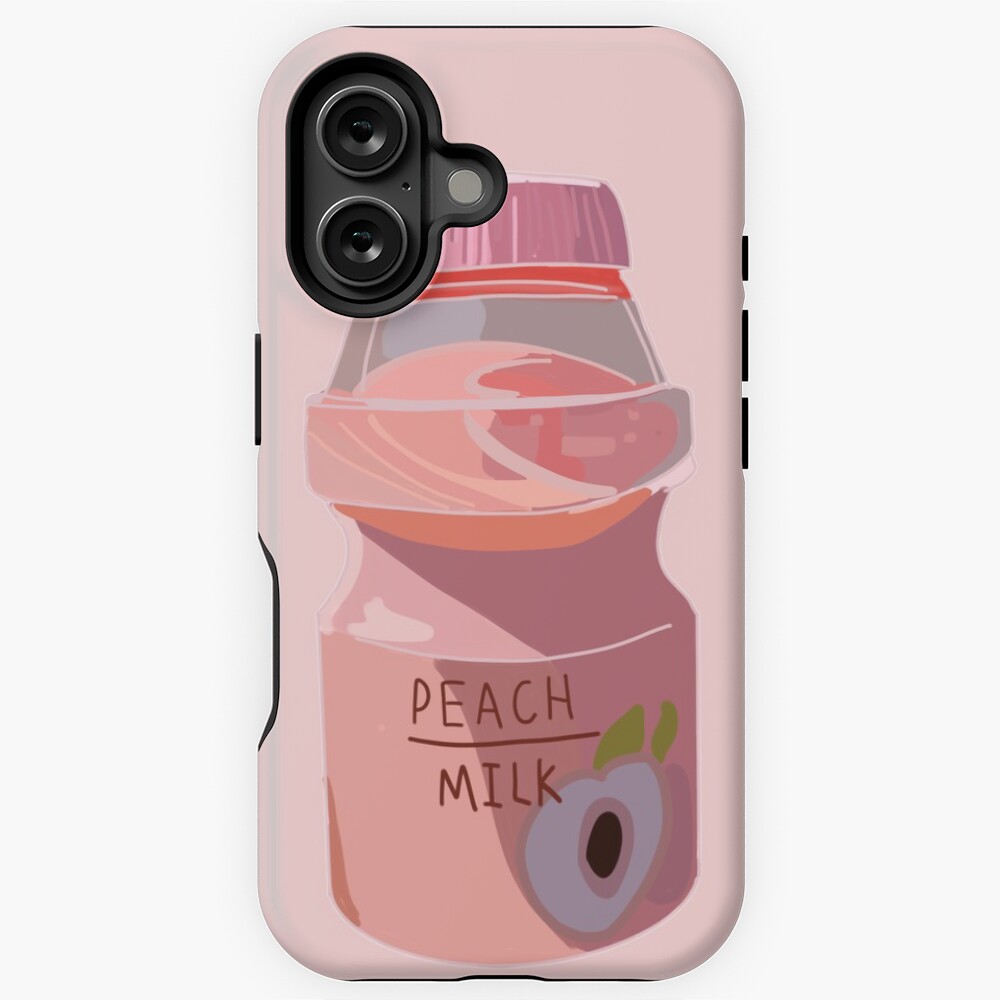 Peach Milk Kawaii Japanese peach milk
