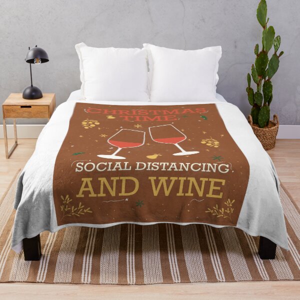 Item preview, Christmas time social distancing and wine designed and sold by Sebastian Salas.