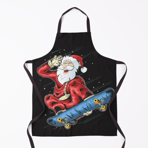 Item preview, Christmas skateboarding Santa designed and sold by urban-color.
