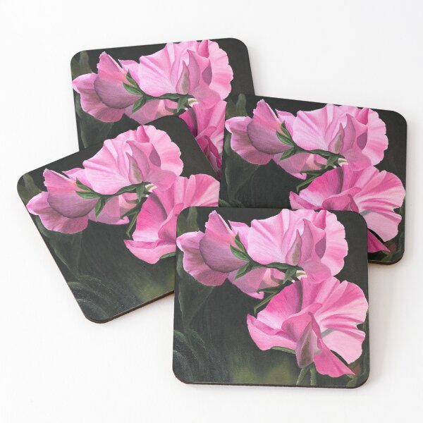 Item preview, Pink Sweet Peas designed and sold by aprilsmithart.