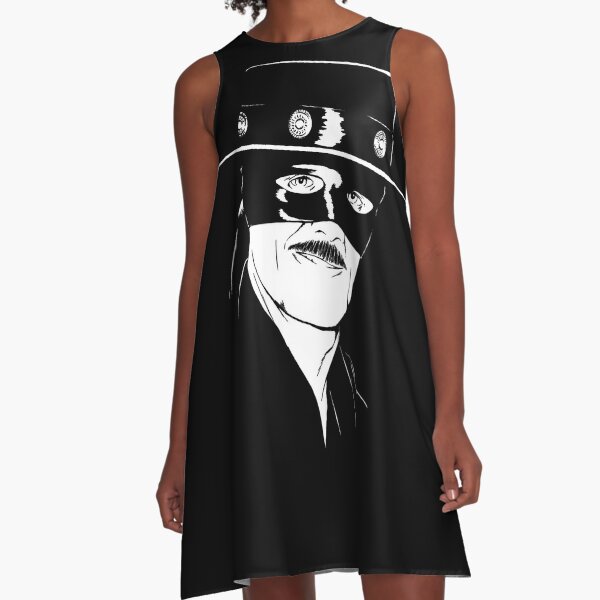 Zorro 100 A Line Dress By Kerchow Redbubble