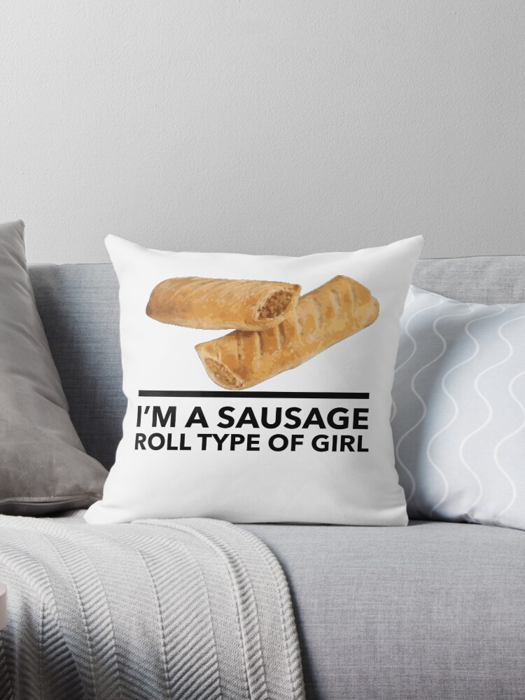 Sausage roll outlet pillow