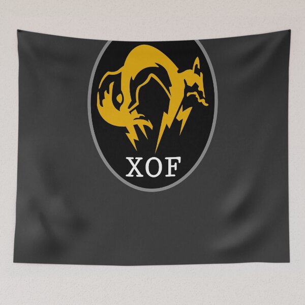 Item preview, Metal Gear XOF Logo designed and sold by Harry Draws Straws.