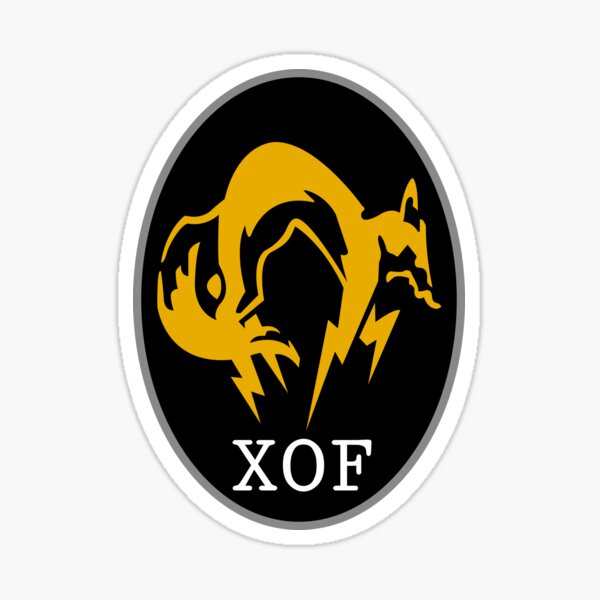 Item preview, Metal Gear XOF Logo designed and sold by Harry Hayes-Holden.