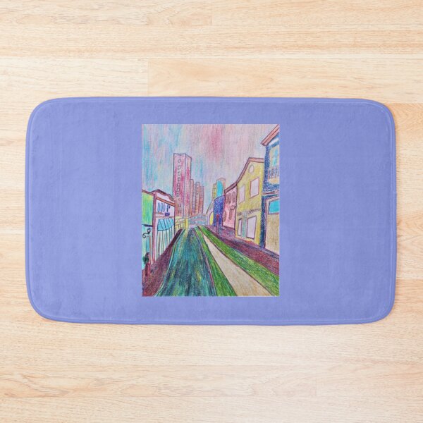 Item preview, Road in strange town designed and sold by MartaTerkiewicz.