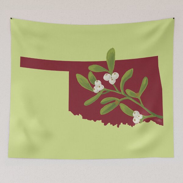 Item preview, Oklahoma Mistletoe designed and sold by Lavenderbuttons.