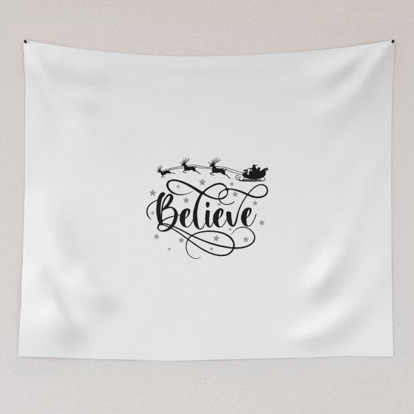 Item preview, Believe, Believe in Christmas, Christmas, Xmas believe designed and sold by lolodesignprint.
