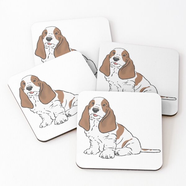 Item preview, Basset Hound Puppy designed and sold by Furkid Studio.