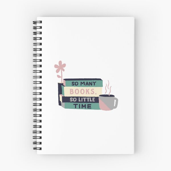 Artikelvorschau, Buntes Bücherset mit Spruch „So viele Bücher, so wenig Zeit“. entworfen und verkauft von PurpleJoon.