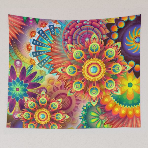 Item preview, Psychedelic art designed and sold by stepstogreen.