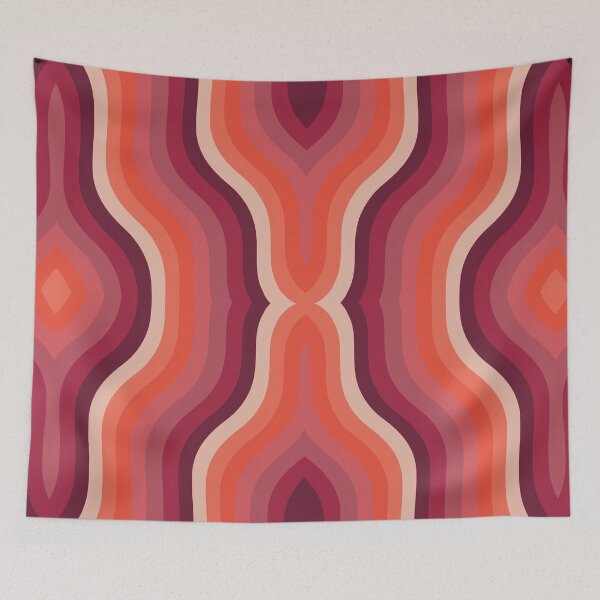 Item preview, Groovy 1970s Inspired Pattern designed and sold by ClumsyPineapple.