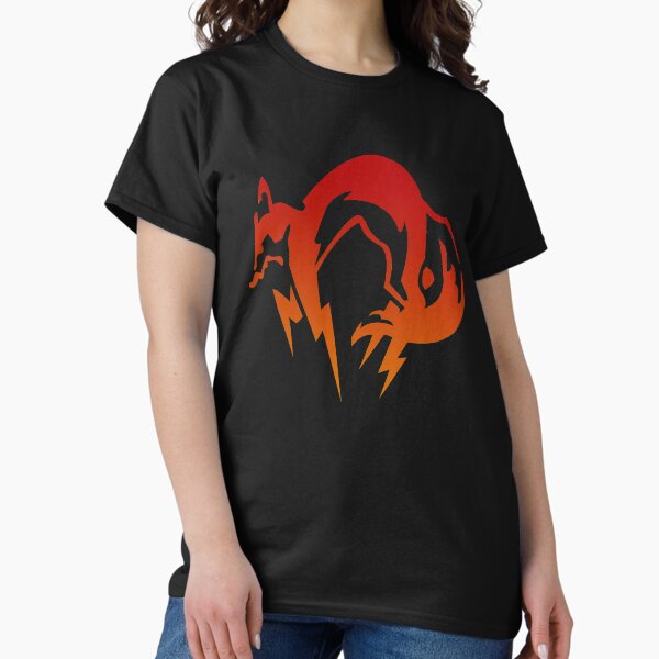 Item preview, Red Metal Gear Fox Logo designed and sold by Harry Hayes-Holden.