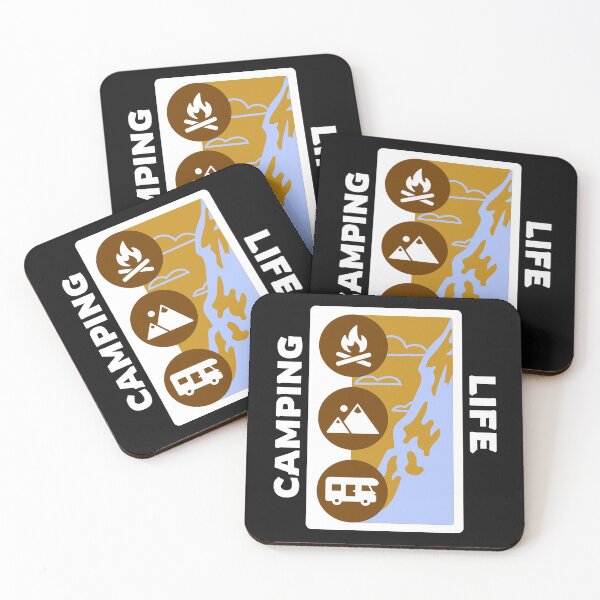 Item preview, Camping Life Mountains designed and sold by OurBlairWorld.
