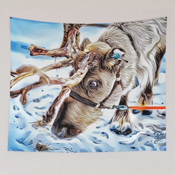 Item preview, Santa's Reindeer  designed and sold by RitaMaye.