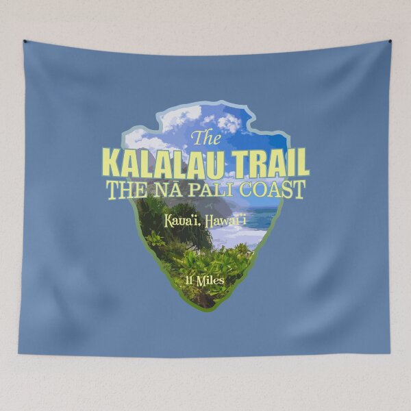 Item preview, Kalalau Trail (arrowhead) designed and sold by curranmorgan.