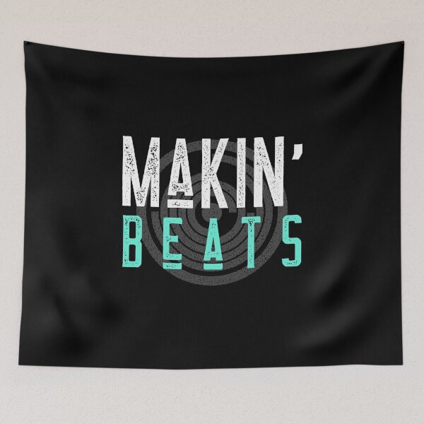 Item preview, Makin' Beats, Music Producer designed and sold by ilovetshirts87.