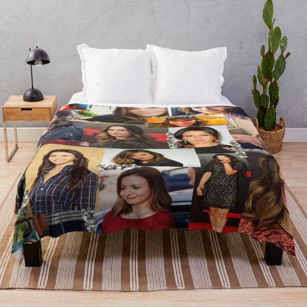 caterina scorsone collage :) Throw Blanket