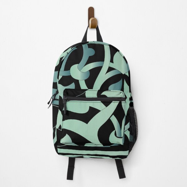 Item preview, Islamic Pattern Backpack designed and sold by Adorned Calligraphy.