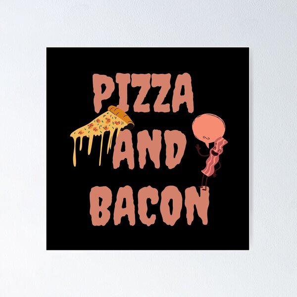 Item preview, Pizza and Bacon designed and sold by fantasticpud.